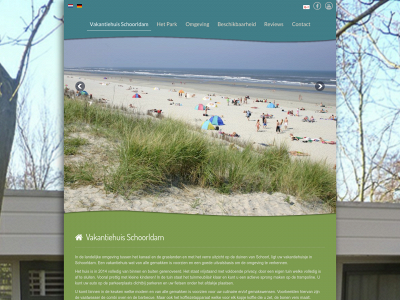 vakantiehuisschoorldam.nl snapshot