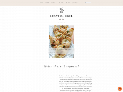 busyfoodbee.com snapshot
