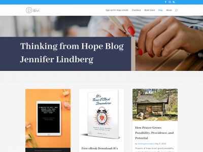 thinkingfromhope.com snapshot
