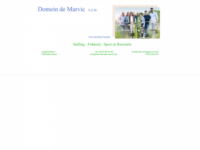 domeindemarvic.be snapshot