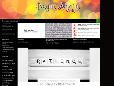 beginagain.site snapshot