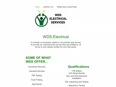 wds-electrical.co.uk snapshot