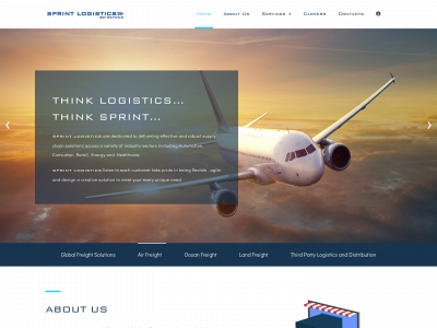 sprintlogisticservices.com snapshot