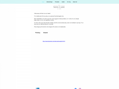 skincarebysadde.se snapshot