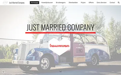 justmarriedcompany.be snapshot
