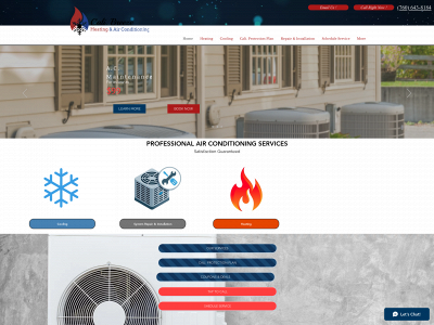 www.calibreezehvac.com snapshot