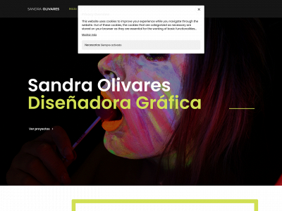 sandraolivares.com snapshot