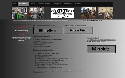 gymmen.no snapshot