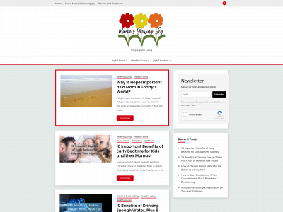 mamasgrowingjoy.com snapshot