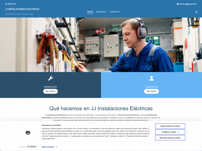 www.jjinstalacioneselectricas.es snapshot