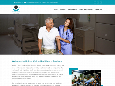 unitedvisionhomehealth.com snapshot