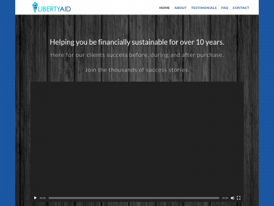 libertyaid.org snapshot