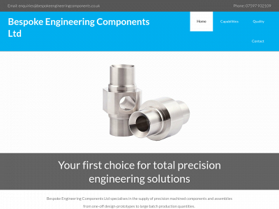 bespokeengineeringcomponents.co.uk snapshot