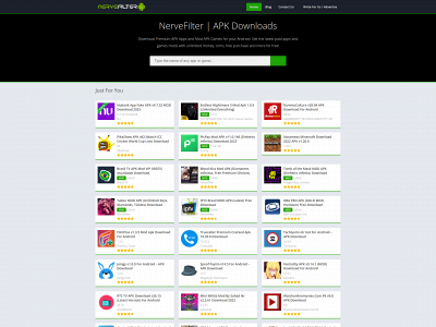 nervefilter.com snapshot