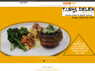 www.tashidelekcuisine.online snapshot