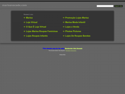 marisanacade.com snapshot