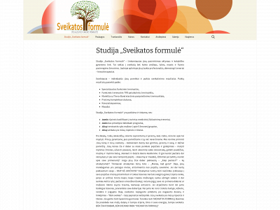 sformule.lt snapshot