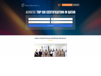 iso-certification-in-qatar.com snapshot