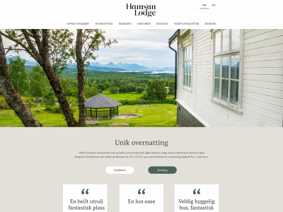 hamsunsstue.no snapshot