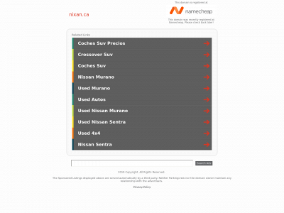 www.nixan.ca snapshot