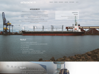 ahtauskone.fi snapshot