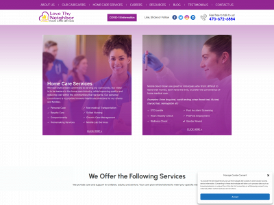 ltnhomecareservice.com snapshot