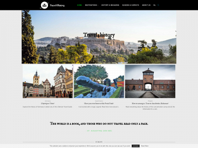 travel4history.com snapshot