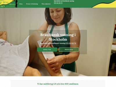 waxbrazil.se snapshot