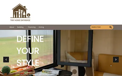 tinyhomedatabase.com snapshot