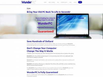 wunderpc.com snapshot