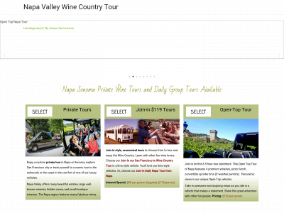 winecountrylimos.com snapshot