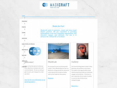 maskcraft.co.uk snapshot