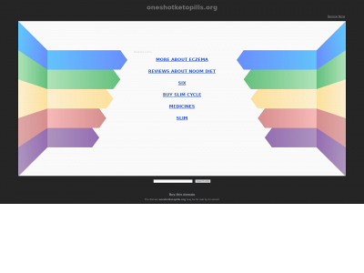 oneshotketopills.org snapshot