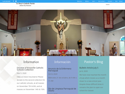 stmarysjc.org snapshot