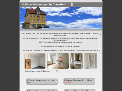 privatvermietung-clausthal.de snapshot