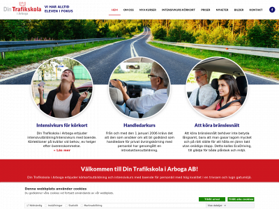 dintrafikskolaiarboga.se snapshot