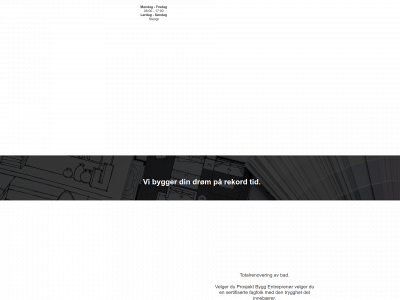 prosjektbygg.com snapshot