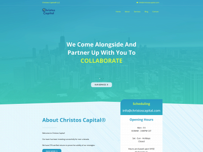 christoscapital.com snapshot