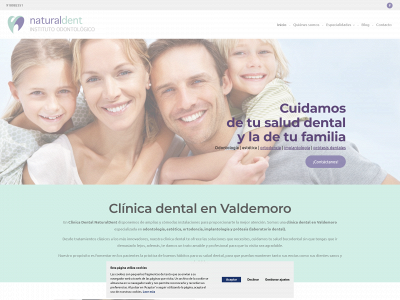 clinicanaturaldent.es snapshot