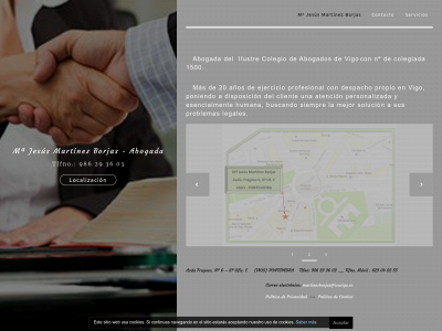 martinezborjasabogada.es snapshot