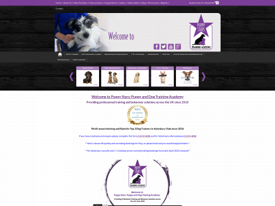 puppystars.co.uk snapshot