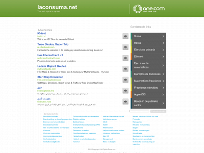 laconsuma.net snapshot