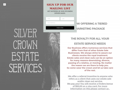 www.silvercrownbusiness.com snapshot
