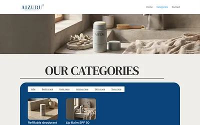 aizurucategories.com snapshot