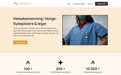 helsemeglerne.no snapshot
