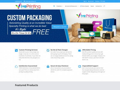 viveprinting.com snapshot