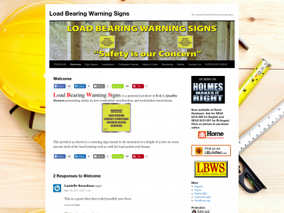 loadbearingsupportsigns.com snapshot