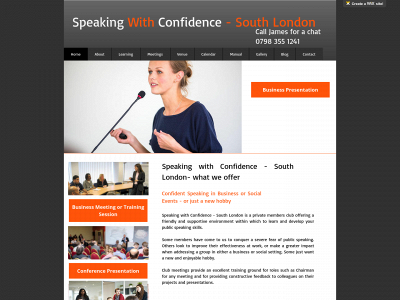 croydonspeakers.org snapshot