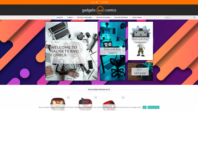 gadgetsandcomics.com snapshot