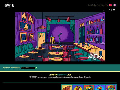 comedymonstersclub.com snapshot